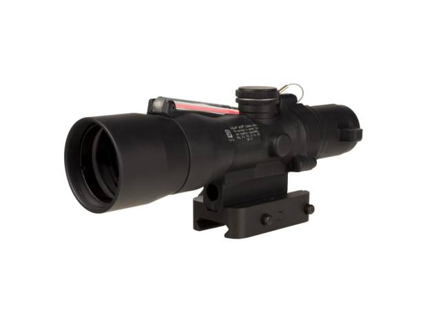 Trijicon Compact ACOG 3x30 Rifle Scope Red Crosshair .308/168gr. Winchester Illuminated Black