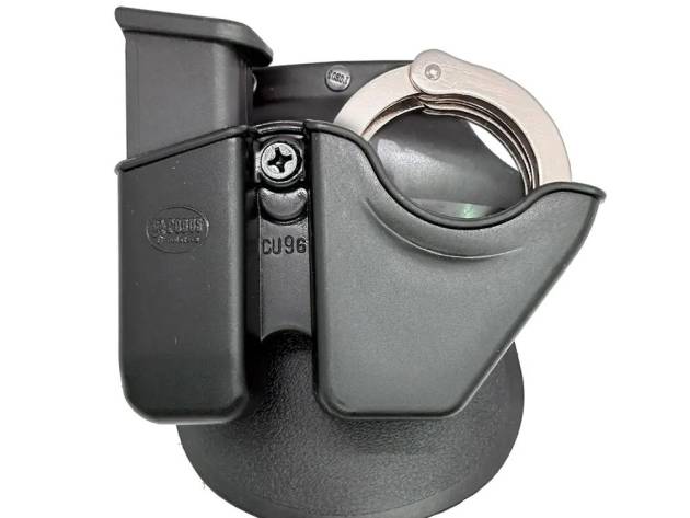 Fobus CU9G Combo Handcuff/Magazine Holster Black