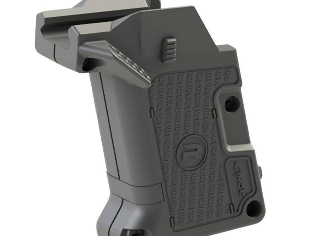 Roni Corporation Nano Roni Grip and Mag Holder Glock 17/19/19C/22/23/31/32/45 Black
