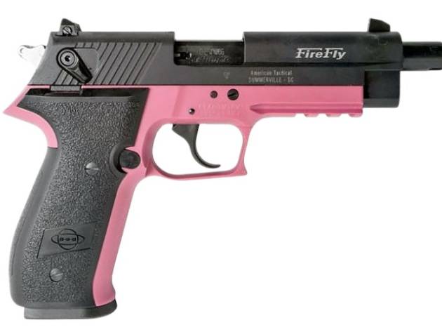 GSG FireFly HGA .22LR 4.9" TB Pink 13-rd
