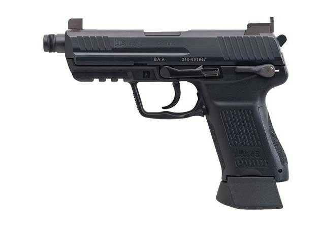 HK45C Tact V1 .45 ACP 4.57" TB Black 10-rd