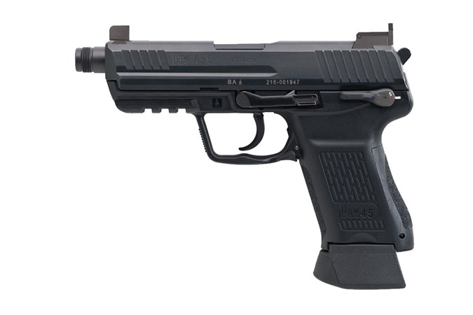 HK45C Tact V1 .45 ACP 4.57" TB Black 10-rd