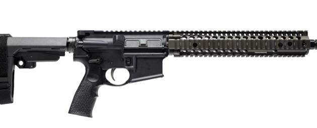 GL/SSC Pstl 5.56 12.5"TB RIS II SBA3 FDE/Bl NoMag