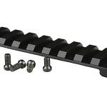 Warne 7677M Mountain Tech Tactical Rail Black Anodized Aluminum Winchester Model 70 WSM Short Action, 0 MOA
