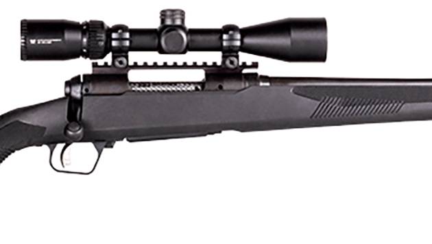 Savage Arms 57313 110 Apex Hunter XP 30-06 Springfield 4+1 22", Matte Black Metal, Synthetic Stock, Vortex Crossfire II 3-9x40mm Scope