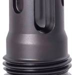 Rugged Suppressor FH015 R3 Flash Mitigation System Black with 3/4"-24 tpi Threads & 2.13" OAL for 7.62mm SR25