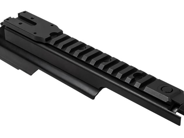 NcStar MAKMDV2 AK Micro Dot Mount and Rail Receiver Cover Gen 2 Steel/Aluminum 9.50"