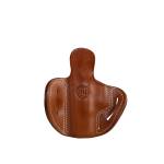 1791 Gunleather ORBH21CBRR BH2.1 Optic Ready OWB Size 2.1 Classic Brown Leather Belt Slide Compatible w/Glock 17/S&W M&P Shield/Springfield XD Right Hand