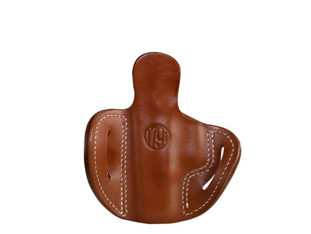 1791 Gunleather ORBH21CBRR BH2.1 Optic Ready OWB Size 2.1 Classic Brown Leather Belt Slide Compatible w/Glock 17/S&W M&P Shield/Springfield XD Right Hand
