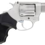 Taurus 2942029 942 22 LR 8rd 2" Barrel, Overall Matte Finish Stainless Steel & Finger Grooved Black Polymer Grip