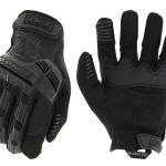 Mechanix Wear MPT-55-010 M-Pact Covert Black Synthetic Leather/Armortex Large
