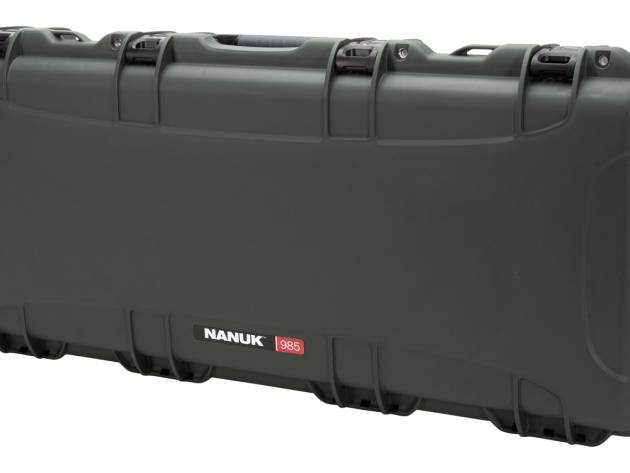 Nanuk 9851006 985  36" Olive Resin Tactical Rifle/Takedown Shotgun