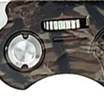 AccuSharp 704C Sport 3" Folding Plain Stainless Steel Blade/Camo Anodized Aluminum Handle Includes Belt Clip