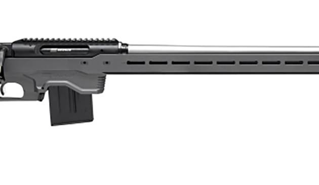 Savage Arms 57893 Impulse Elite Precision 338 Lapua Mag 5+1 30" Stainless Barrel, Matte Black Nitride Rec, Gray Cerakote Adjustable MDT ACC Aluminum Chassis Stock
