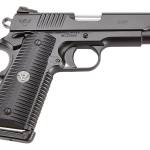 Wilson Combat ACPFS45A ACP Full-Size SAO 45 ACP 5" 8+1 Black Armor-Tuff Carbon Steel Frame/Slide Black G10 Eagle Claw Grips Ambi Thumb Safety