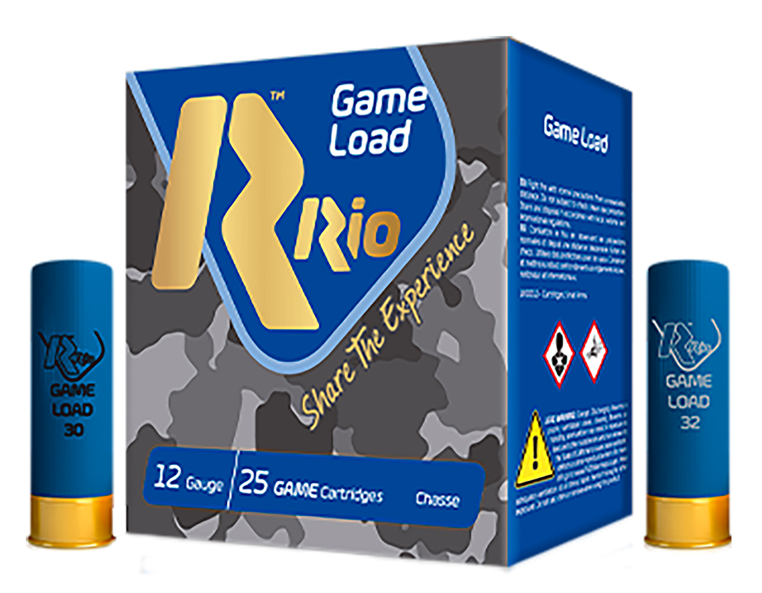 Rio Ammunition TG368 Game Load 12Gauge 2.75" 1 1/4oz 8Shot 25 Per Box/10 Case