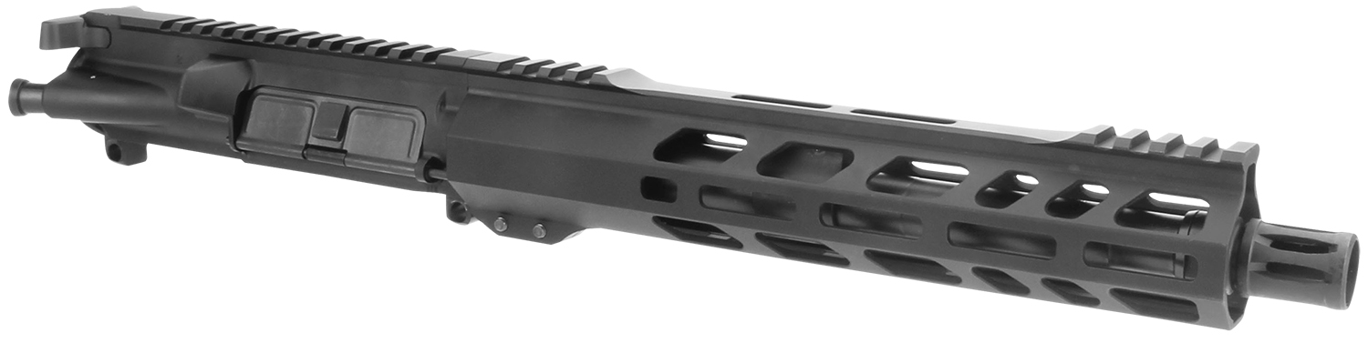 TacFire BU-300-10 Pistol Upper Assembly 300 Blackout Caliber with 10" Black Nitride Barrel, Black Anodized 7075-T6 Aluminum Receiver & M-LOK Handguard for AR-Platform Includes Bolt Carrier Group