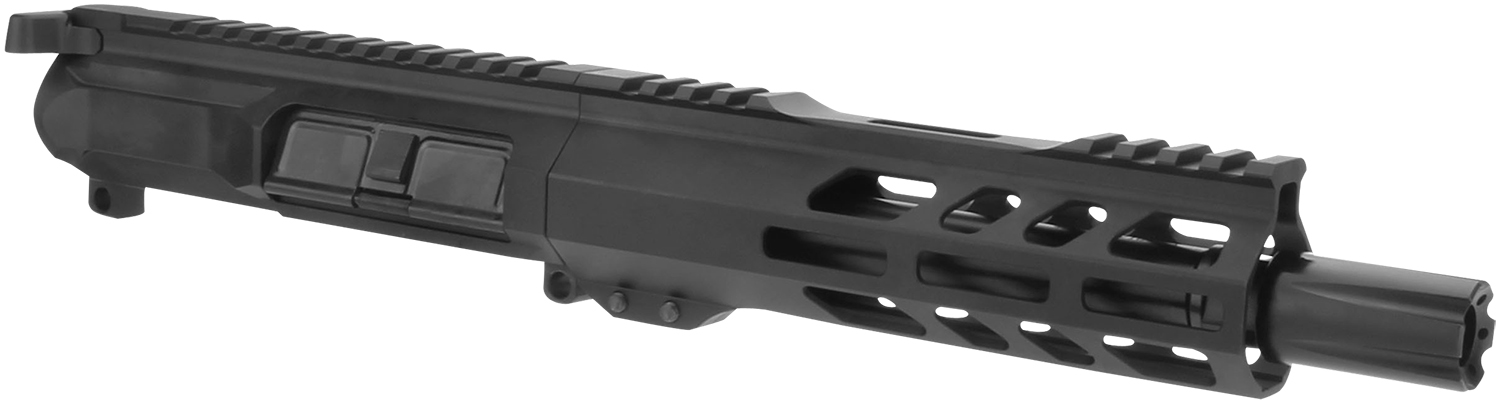 TacFire BU45ACP7 Pistol Upper Assembly 45 ACP Caliber with 7" Black Nitride Barrel, Black Anodized 7075-T6 Aluminum Receiver for M-LOK Handguard for AR-Platform Includes Bolt Carrier Group