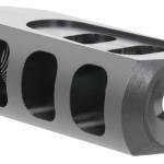 TacFire Tanker Muzzle Brake Black Oxide Steel with 5/8"-24 tpi Threads 2.76" OAL 1.37" Diameter for 308 Win