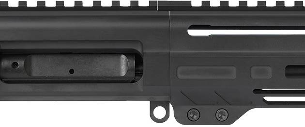 CMMG 57BA8AEAB Dissent MK4 5.7x28mm 6.50", Left Side Charging Handle, Armor Black, Zeroed Linear Comp, 4.60" M-LOK Handguard, Picatinny End Plate, Fits AR-Platform