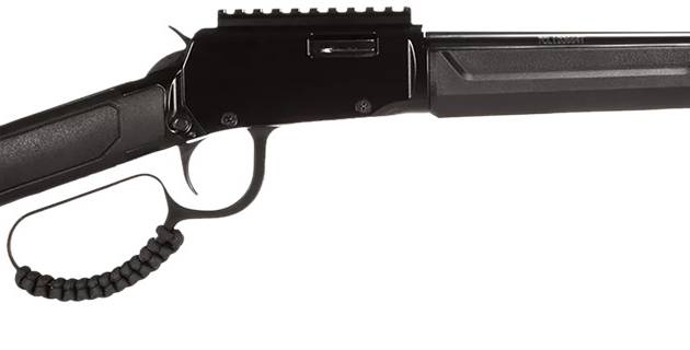 Rossi RL22161ST Rio Bravo Tactical 22 LR 10+1 16.50" Polished Black Oxide Steel Threaded Barrel, Picatinny Rail Matte Black Aluminum Receiver, Fixed Black Synthetic Stock