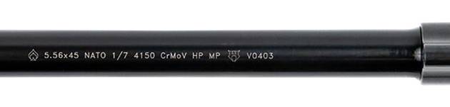 Ballistic Advantage BABL556036F Performance Series BA Hanson Mid-Length 5.56x45mm NATO 13.70" Threaded Black QPQ Chrome Moly Vanadium, Fits AR-15