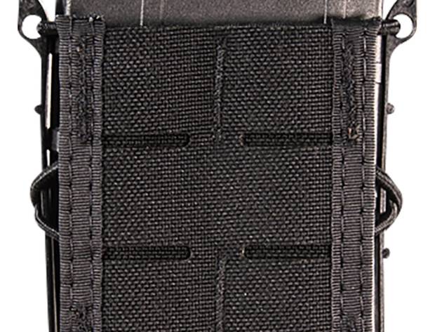 High Speed Gear 41TA00BK TACO Duty Single Rifle Mag Pouch, Black Nylon with MOLLE Exterior, Fits MOLLE & 2" Belt