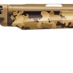 Silver Eagle Arms A21228OS1 Alpha 2 12 Gauge 3" 4+1 28" Flat Dark Earth Cerakote Chrome Lined Vent Rib Barrel & Steel Receiver, Old School Camo Synthetic Fixed Stock