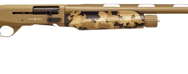 Silver Eagle Arms A21228OS1 Alpha 2  12 Gauge 3" 4+1 28" Flat Dark Earth Cerakote Chrome Lined Vent Rib Barrel & Steel Receiver, Old School Camo Synthetic Fixed Stock