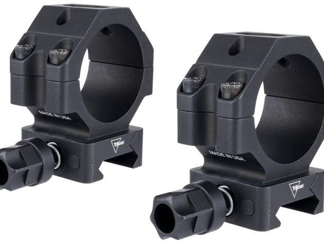 Trijicon AC22073 Scope Rings with Q-LOC Technology  Matte Black 35mm Medium
