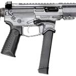 Battle Arms Development XIPHOS004 Xiphos 9mm Luger 30+1 8.50" Black Barrel, M-LOK Handguards, Combat Gray Aluminum Picatinny Rail Receiver Black Synthetic Adjustable Stock, Adj Black Grips
