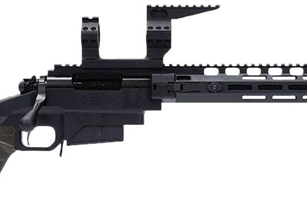 Larue Tactical LTBCSIETE308W OD Green  308 Win 5+1 Match Grade Threaded Barrel, 15" M-LOK Handguard, Black Picatinny Rail Receiver, Adj RAT OD Green Stock, A-PEG OD Green Grip, Briefcase, Bipod