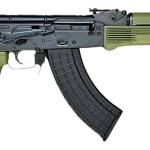 Riley Defense Inc RAK102G RAK 7.62x39mm 30+1 16.25" Black Nitride Threaded Barrel, Black Oxide Mil-Spec Receiver, Fixed Army Green Polymer, Stock OD Green Polymer Grip