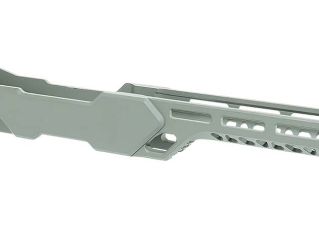 Timber Creek Outdoors ERC1022OD Enforcer Rifle Chassis OD Green Aluminum Fits Ruger 10/22 Compatible w/ MSR Buffer Tubes