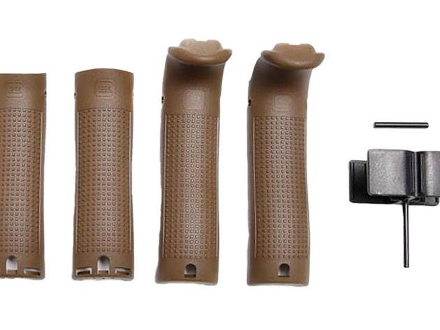 Glock 30867  Backstrap/Beavertail Set Compatible w/ Glock 17/22/34/35 Dark Earth Polymer