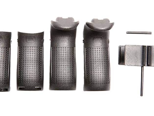 Glock 30822  Backstrap/Beavertail Set Black Polymer