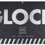 Glock AD02044 Fabric Banner Black 4' x 2'