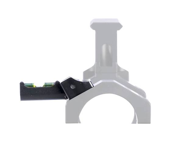 Seekins Precision 0010650156-F X-Cap Adjustable Bubble Level Black 7075 Aluminum