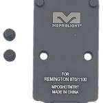 Meprolight USA 901141043 Optics Plate Shotgun Matte Black Aluminum Remington 870 RMR Footprint Mount