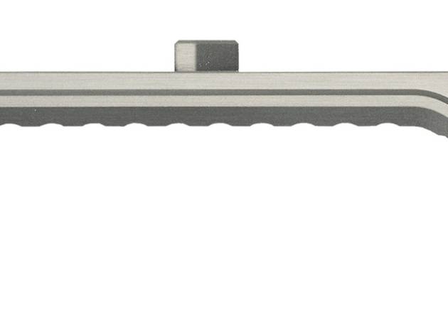 Q LLC ACC-QSERT-HS-2SLOT-AL Deluxe Q-Sert Hand Stop Silver Anodized Aluminum