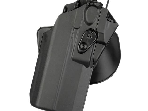 Safariland 7378RDS28325411 7378-7TS-ALS  Black SafariSeven Fits Glock19 Gen 5 Compatible w/ SureFire X300U Belt Loop/Paddle Mount Right Hand