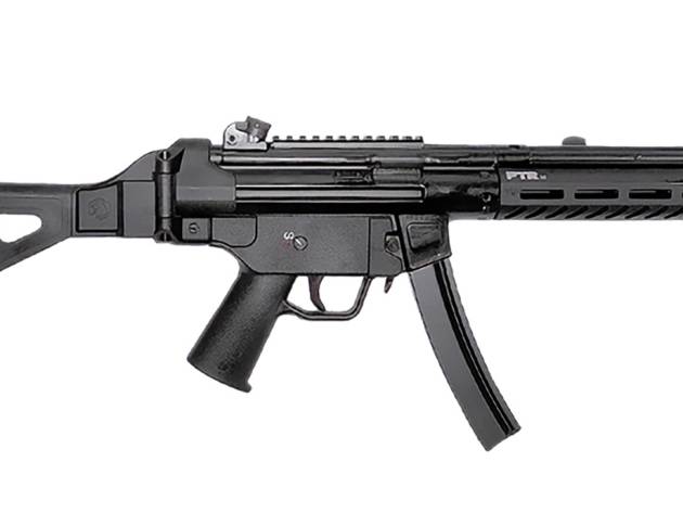 PTR 9LTBR-0090101 9LTBR  9mm Luger 30+1 12.50" Black Nitride Threaded Barrel, M-LOK Handguard, Black Anodized Aluminum Receiver w/Picatinny Rail, Black Synthetic SB Tactical Brace, Black Polymer Grip