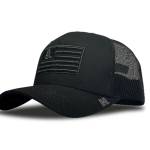 Hornady Gear 33290 Trucker Black Gadsden Flag