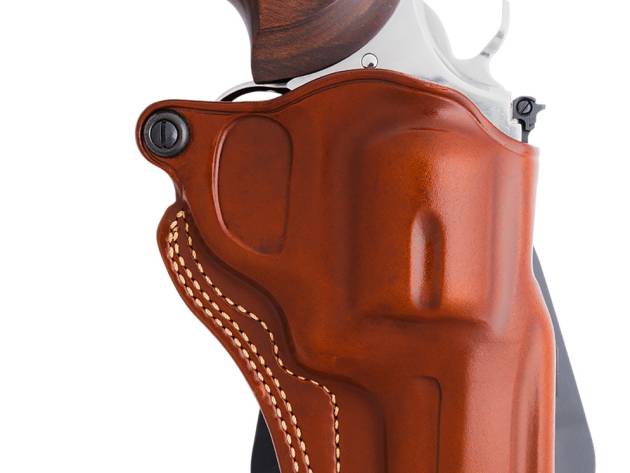 Galco SM2-158 Speed Master 2.0 Paddle OWB Tan Steerhide Fits S&W J Frame M640 2.13" Right Hand