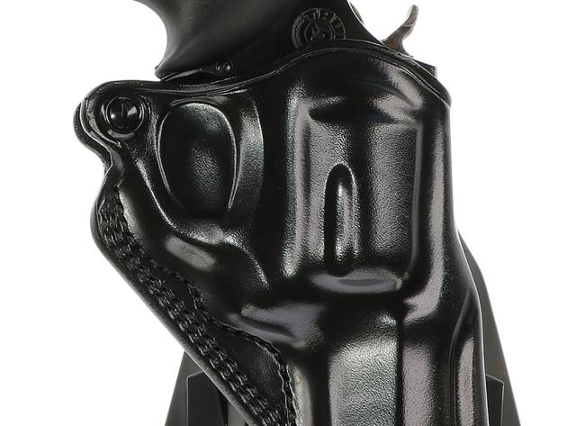 Galco SM2-158B Speed Master 2.0 Paddle OWB Black Steerhide Fits S&W J Frame M640 2.13" Right Hand