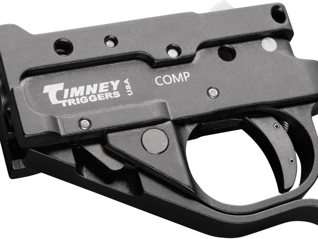 Timney Triggers 10221CCOMP Replacement Trigger  Compact Black/Black Drop-In Fits Ruger 10/22