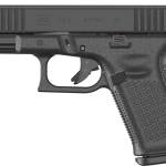 Glock PV2350203 G23 V 40 S&W 13+1 4.02" Black GMB Barrel, Black nDLC Steel Serrated Slide, Black Polymer Frame w/Accessory Rail, Interchangeable Backstrap Grip, Ambidextrous