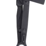 CRKT 4141KX Provoke X 1.84" Folding Axe w/Spike SUJ2 Blade, Black Stainless Steel w/GRN Overlay Handle, 8.69" OAL