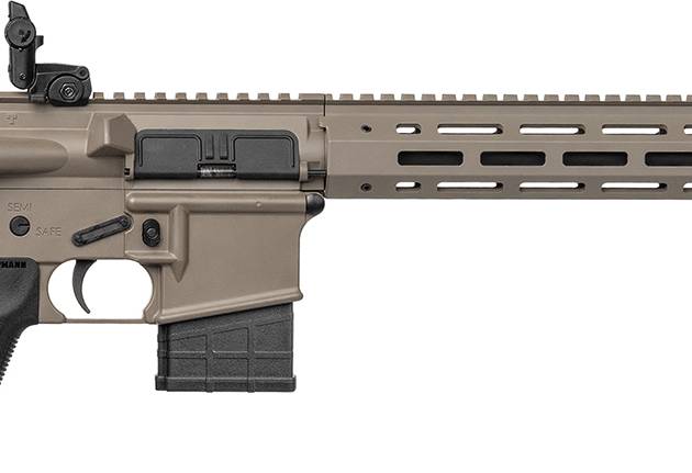 Tippmann Arms A101341 M4-22 Elite 22 LR 10+1 16" Black Parkerized Threaded Barrel, Flat Dark Earth DuraCote Aluminum Receiver w/Picatinny Rail, M-LOK Handguard, Black Adj CAR15 Polymer Stock, Black Ge
