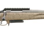 Ruger 46997 American II Ranch 243 Win 3+1 16.10" Cobalt Cerakote Spiral Threaded Barrel & Alloy Steel Receiver w/Picatinny Rail, Flat Dark Earth Splatter Fixed Synthetic Stock